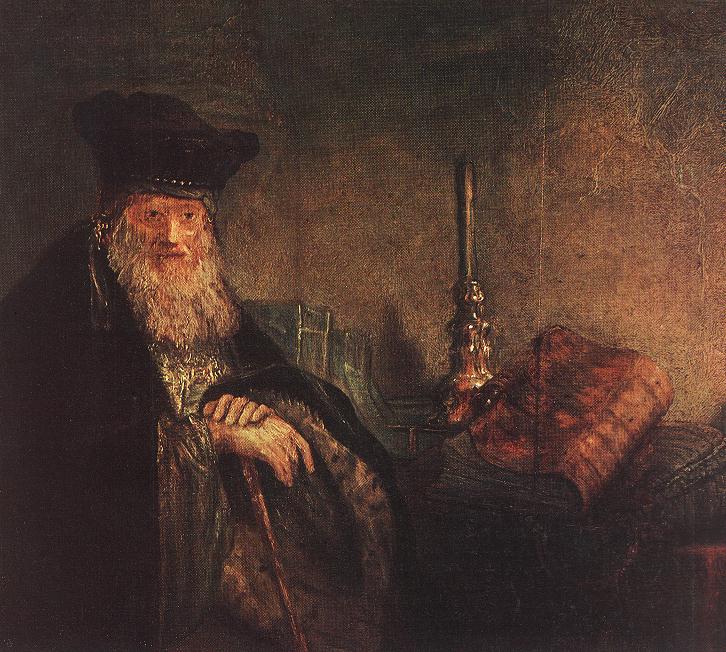 rembrandtvanrijn_old_rabbi_detail